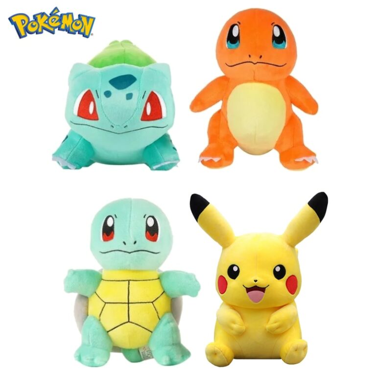 Pelúcia Pokemons variados Anime Pokemon Pikachu Stuffed Eevee