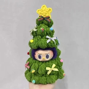 Boneco Pelúcia Labubu Edição Especial de Natal – Colecionável Festivo | Loja Cosplay