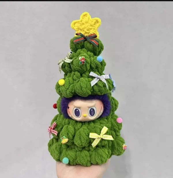 Boneco Pelúcia Labubu Edição Especial de Natal – Colecionável Festivo | Loja Cosplay