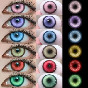 Lente de Contato Colorida Cosplay – Com ou Sem Grau | Diversas Cores e Modelos | Loja Cosplay