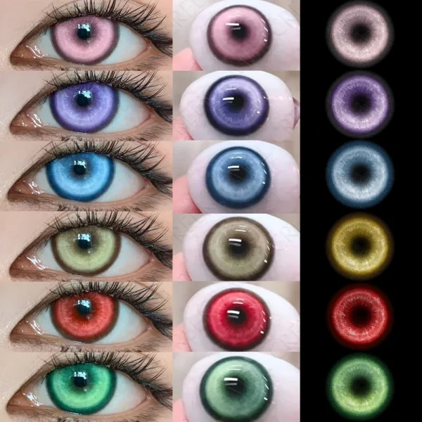 Lente de Contato Colorida Cosplay – Com ou Sem Grau | Diversas Cores e Modelos | Loja Cosplay