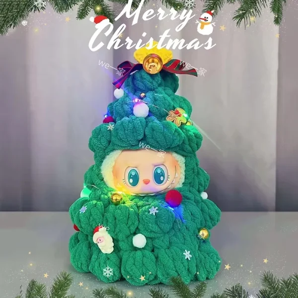 Boneco Pelúcia Labubu Edição Especial de Natal – Colecionável Festivo | Loja Cosplay - Imagem 2