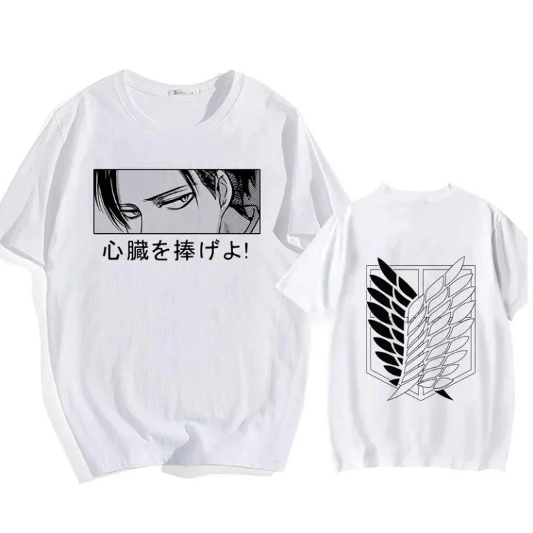 Aattack Camiseta Attack on Titan: Asas da Liberdade | Loja Cosplay