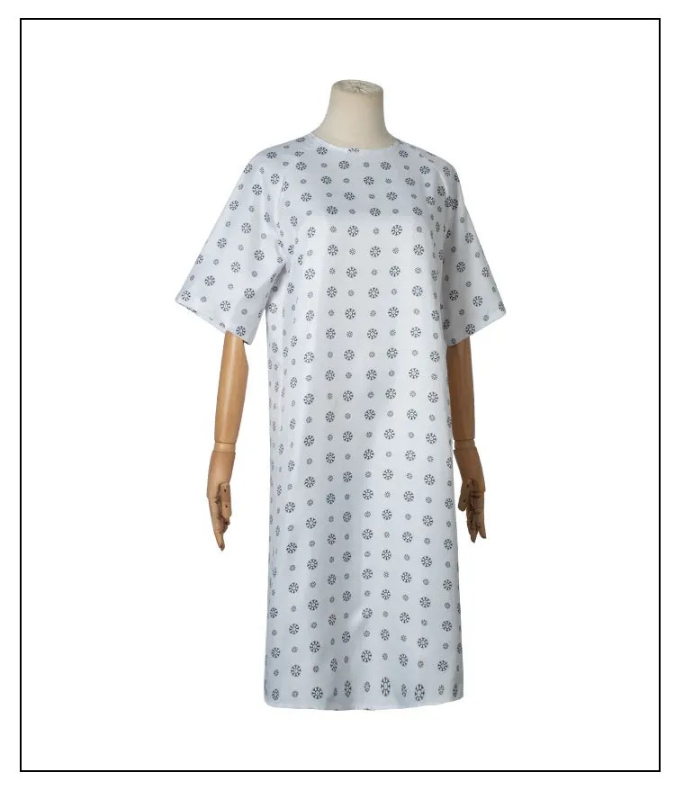 Vestido estampado de manga curta do cosplay da Eleven, de Stranger Things, em manequim