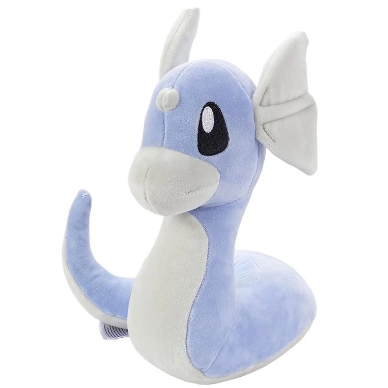 Pelúcia Dratini Pokémon: azul-claro, 24 cm | Loja Cosplay