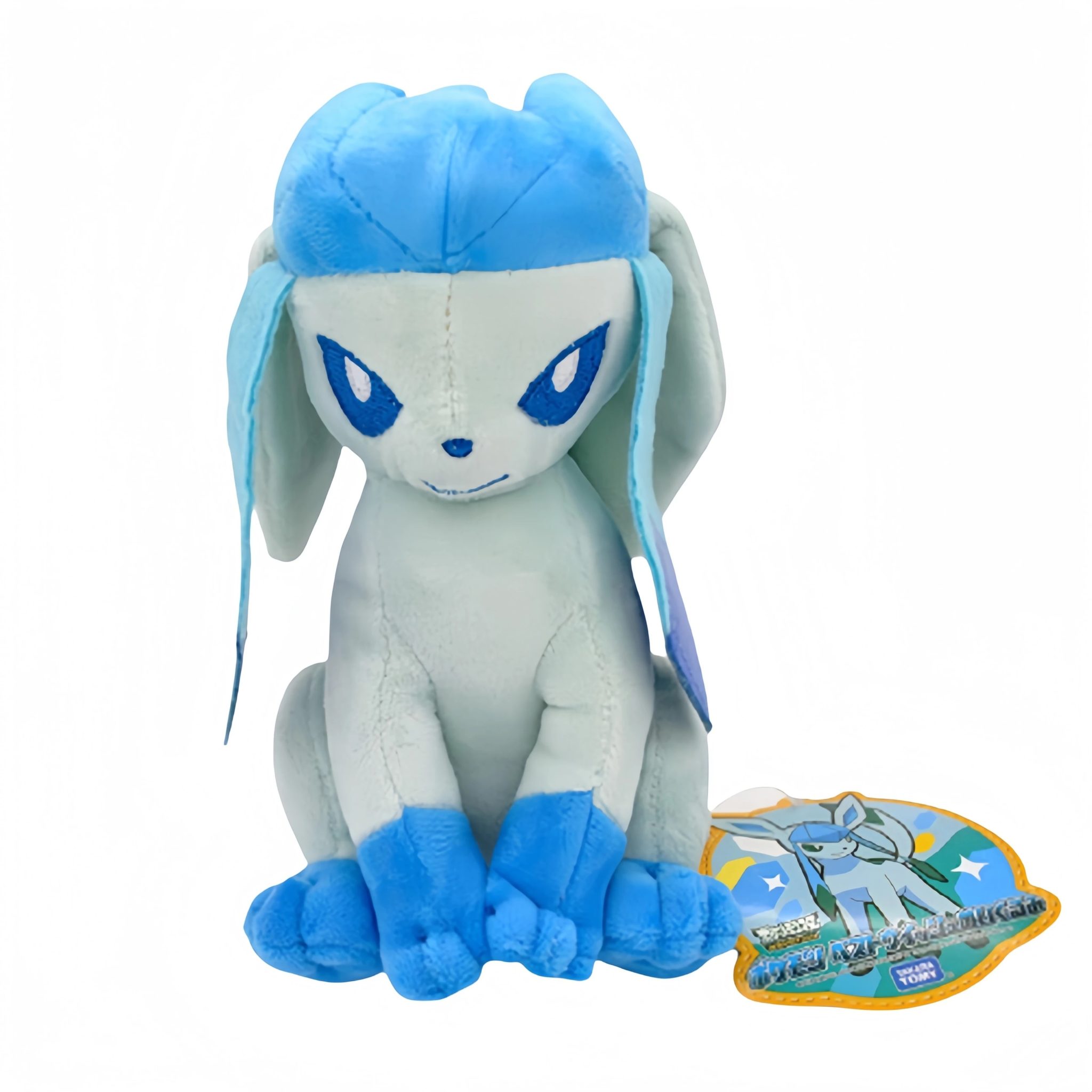 Pelúcia Glaceon Pokémon: azul-claro, 15 cm | Loja Cosplay