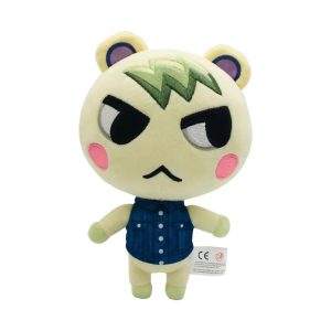 Pelúcia do Marshal, esquilo de colete azul e bochechas rosa, de Animal Crossing